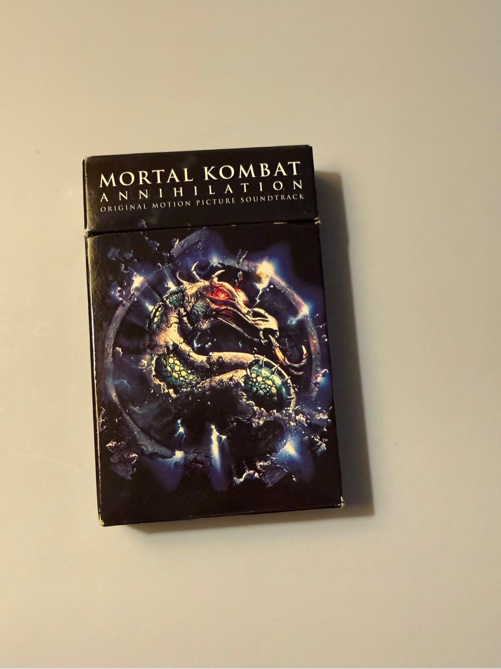 Mortal Combat - Motion Picture Soundtrack Cassette Tape